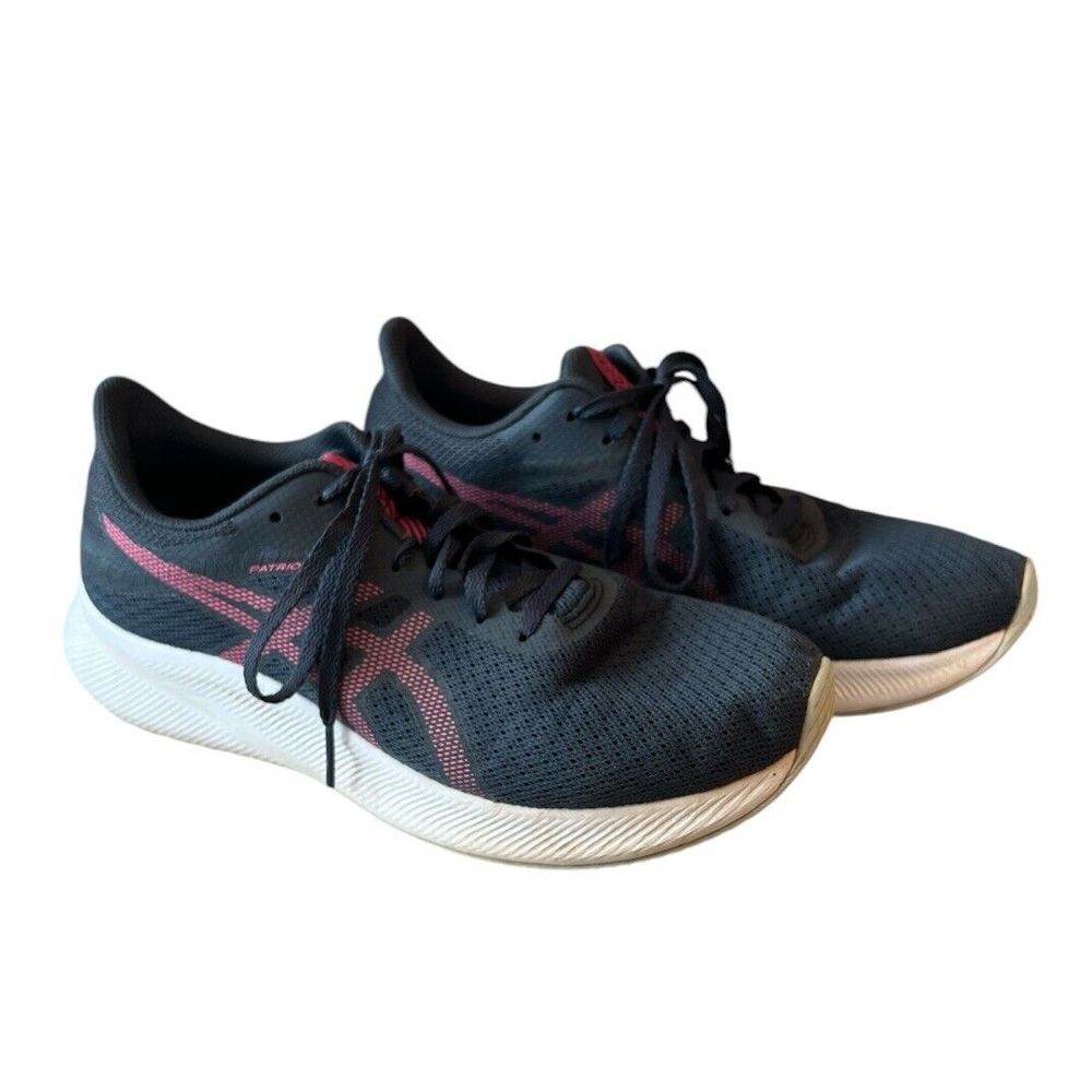 ASICS Womens Patriot 13 Blue Pink Running Shoe Sneaker Cushioned Size 10 F960223